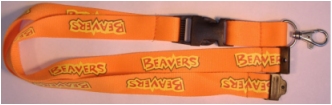beaver lanyard